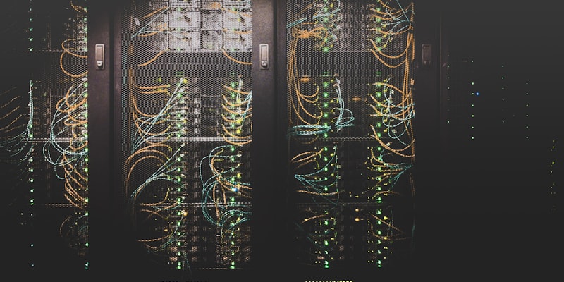 Server-Infrastruktur im Rechenzentrum